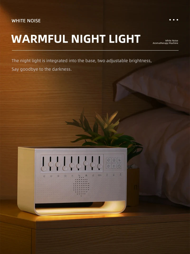 White Noise Combination Flame Air Diffuser Humidifier™